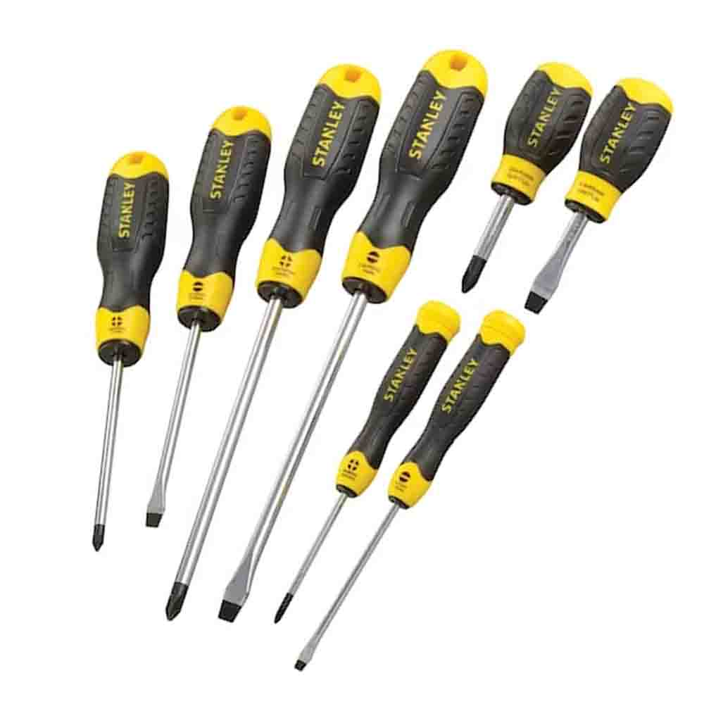 STANLEY® CUSHION GRIP™ Screwdriver Set of 8 pc.