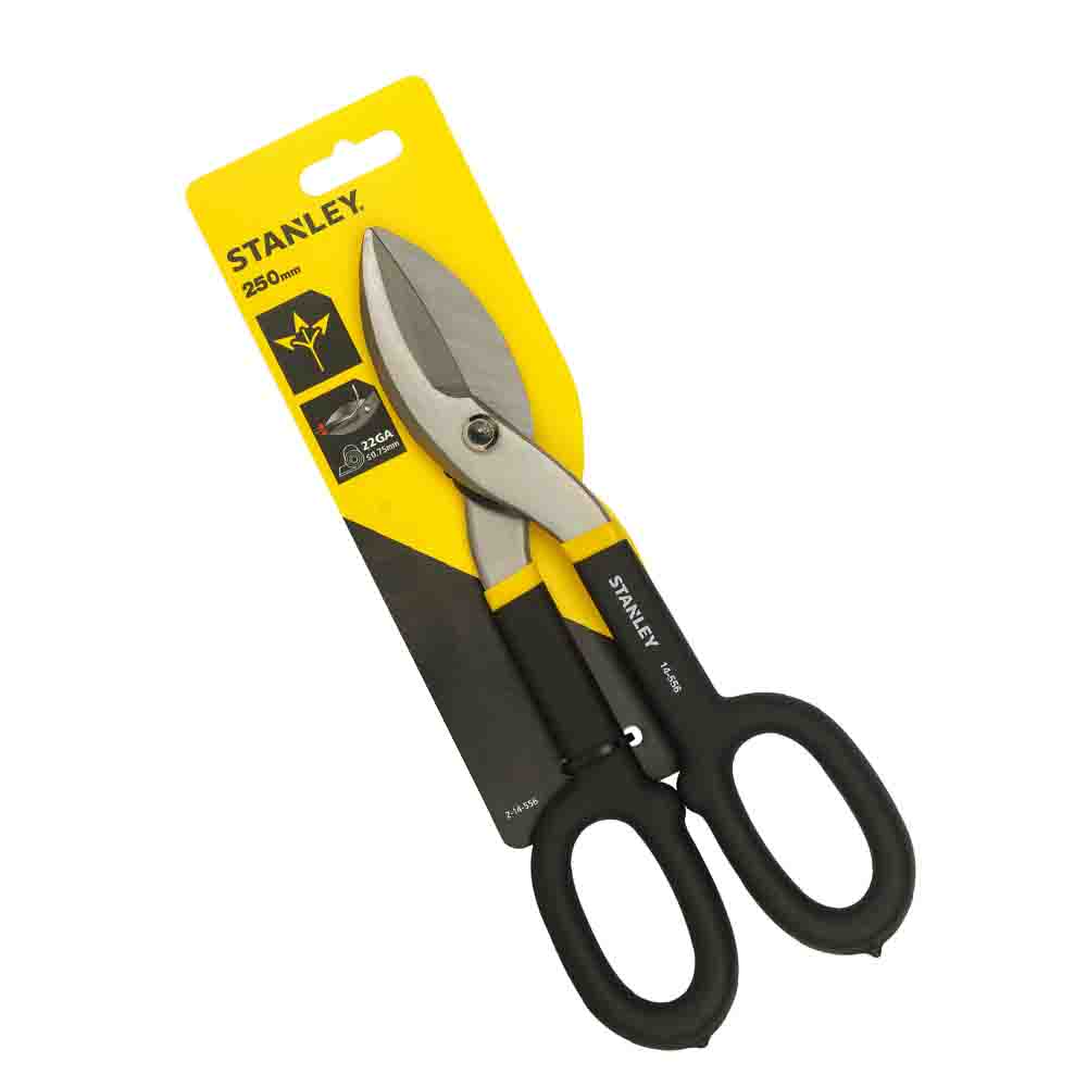 STANLEY® Straight Bi-Material Tin Snips