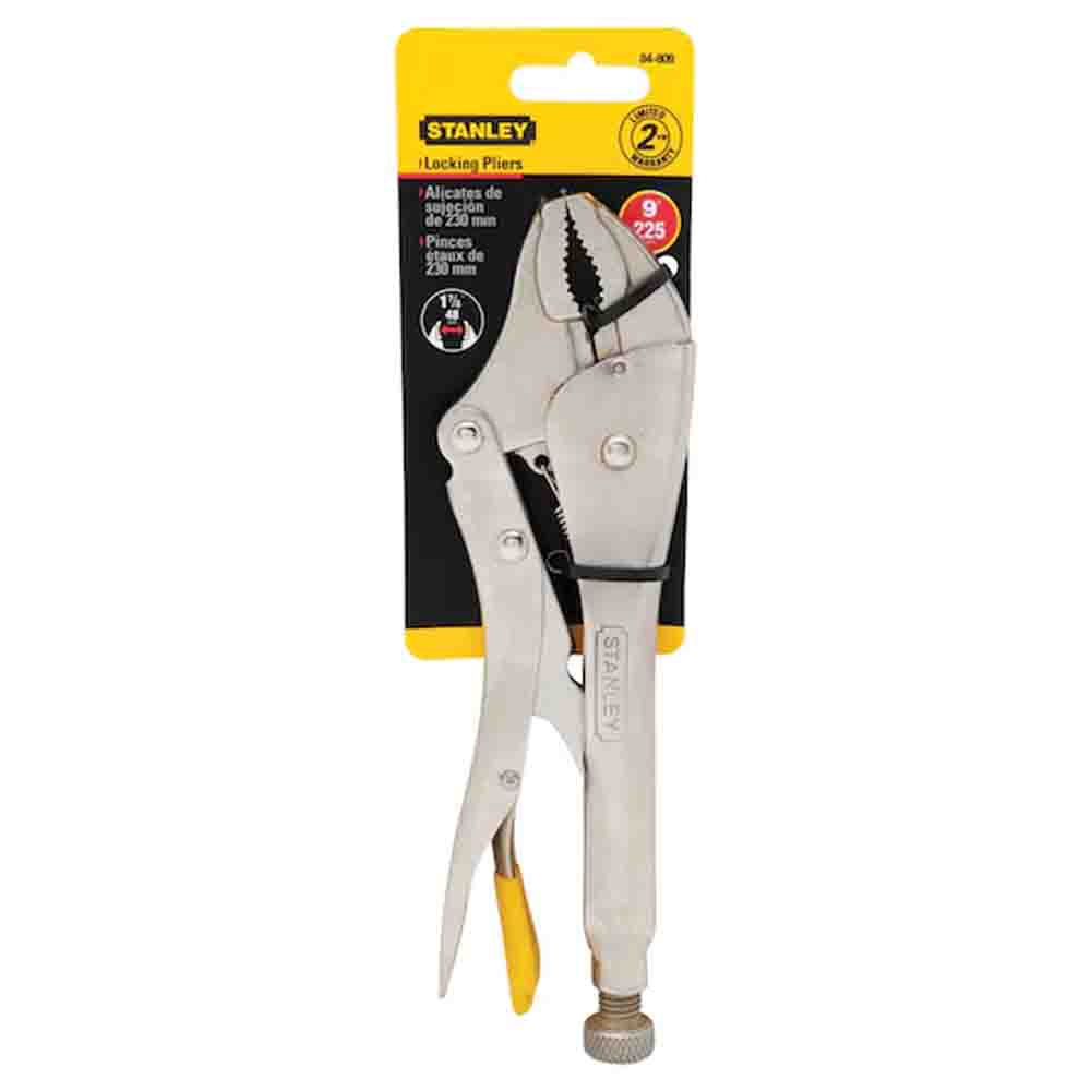 STANLEY® LockGrip Curved Jaw Pliers