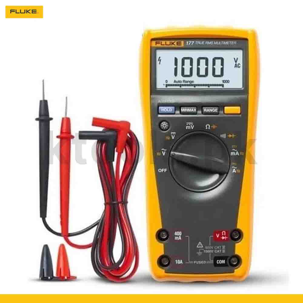 Fluke 177 True-RMS Digital Multimeter with display backlight