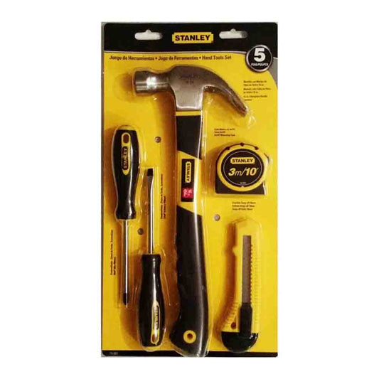 Stanley 5pc Hand Tools Set