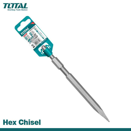 TOTAL Hex Chisel - Concrete & Masonry