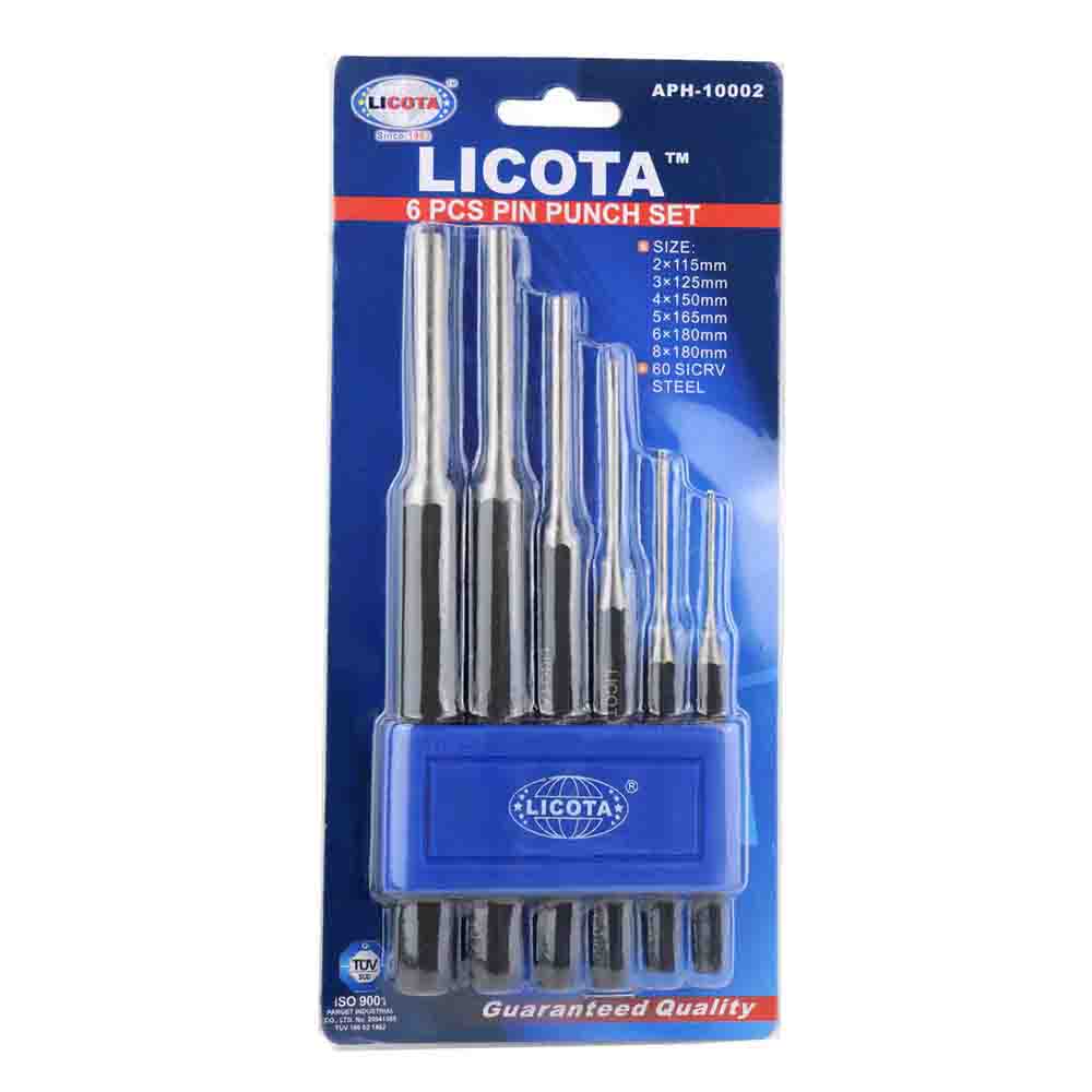 Licota Pin Punch Set 6pcs