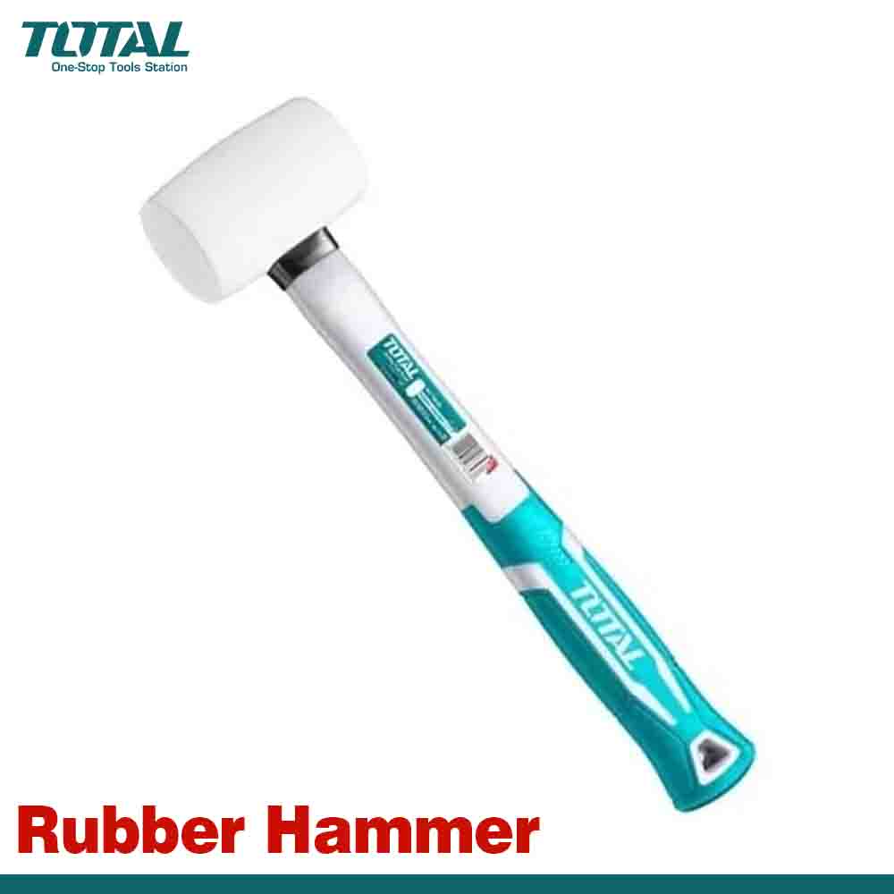 TOTAL White Rubber Hammer