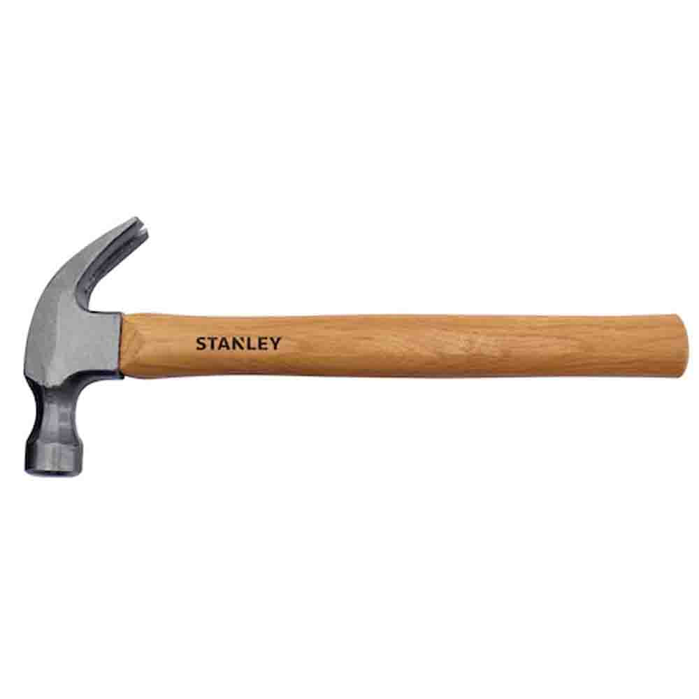 Stanley Wood Handle Claw Hexagonal Hammer