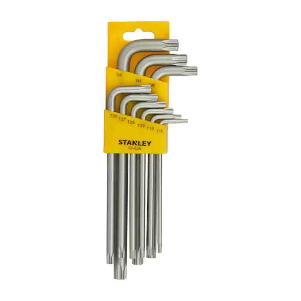 Stanley® 9Pc Long Torx Key Set (T10 To T50)