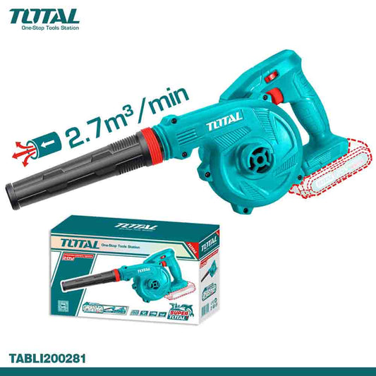 TOTAL 20V Cordless Blower (With Battery & Charger)