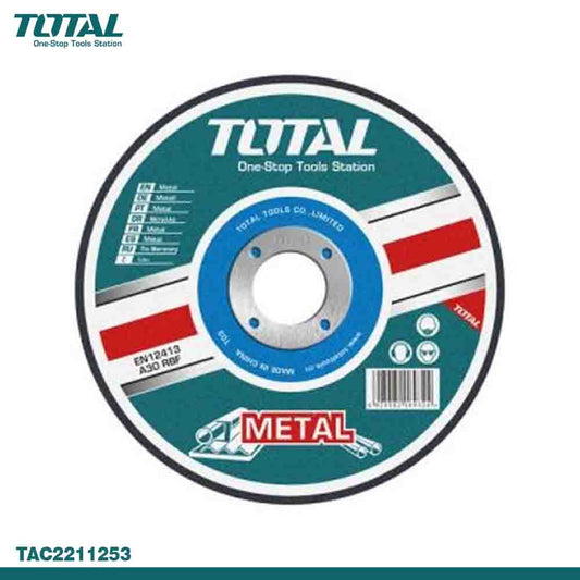 TOTAL Abrasive Metal Cutting Disc 125MM