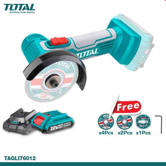 TOTAL 20V Cordless Mini Cut-off Tool