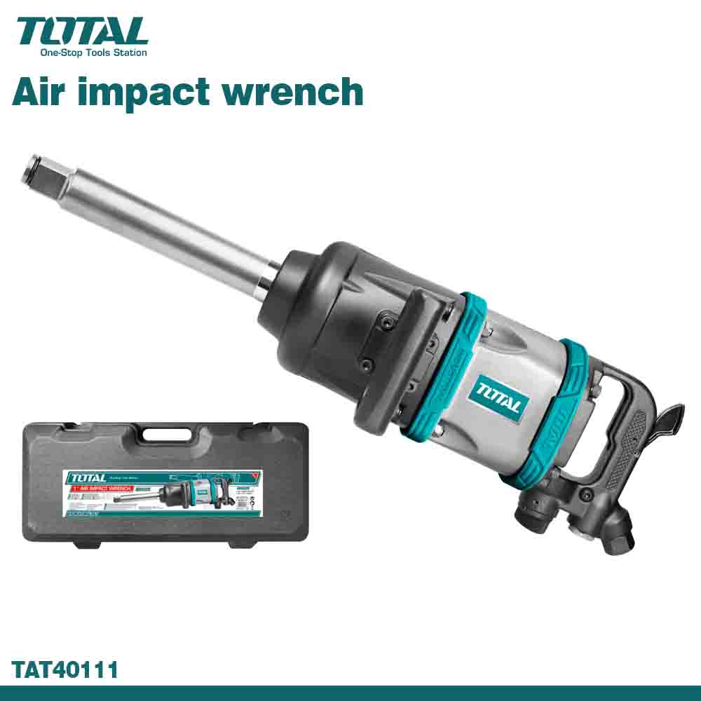 TOTAL Heavy-Duty Air Impact Wrench - Industrial Use