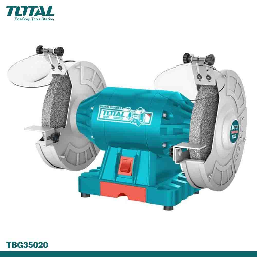 TOTAL Heavy-Duty Bench Grinder 350W