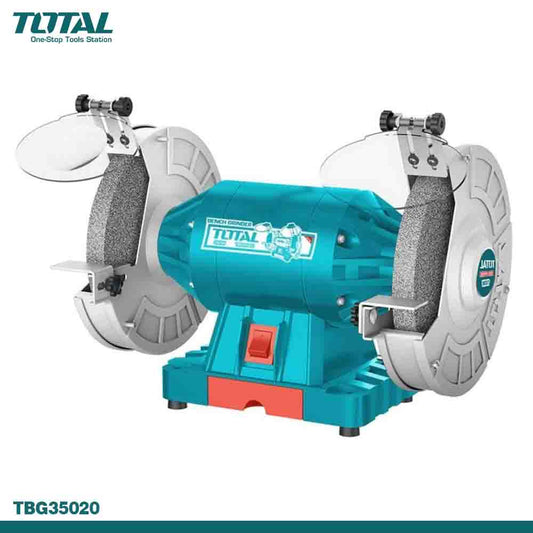 TOTAL Heavy-Duty Bench Grinder 350W