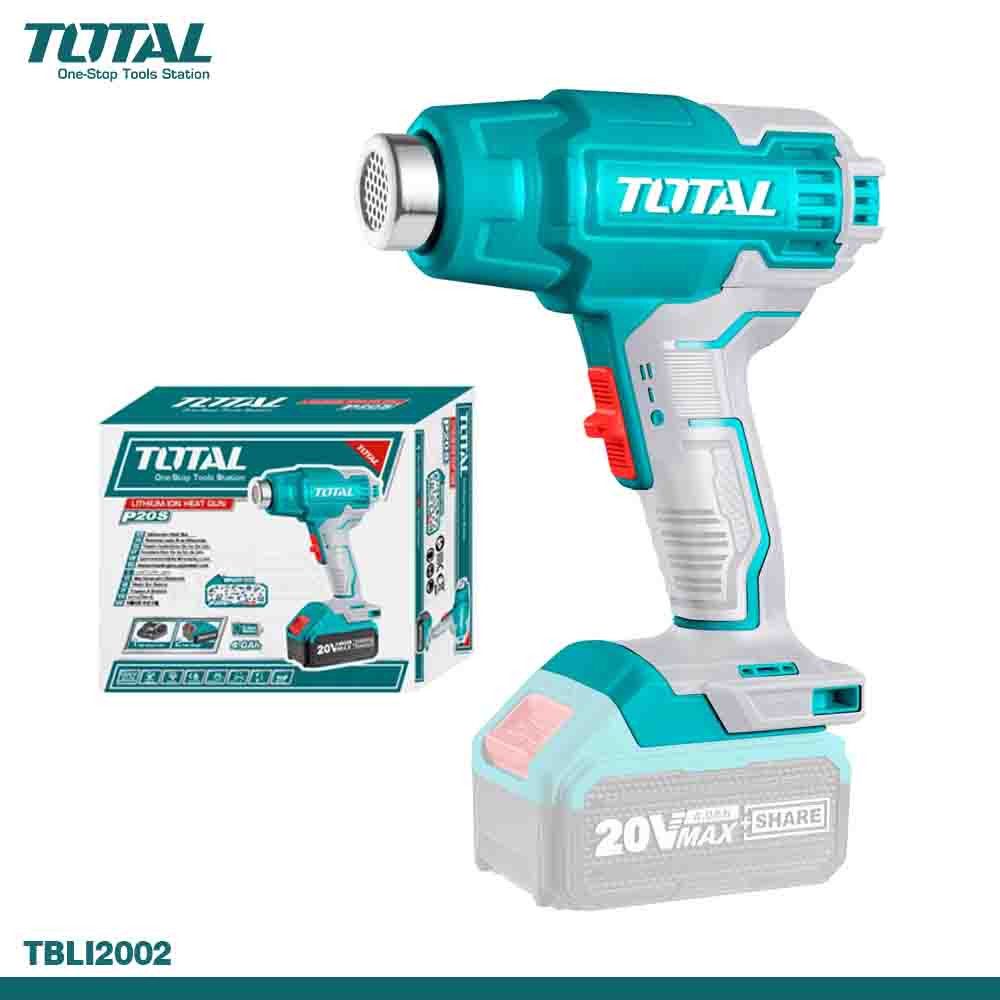 TOTAL Cordless Heat Gun 20V (Solo)