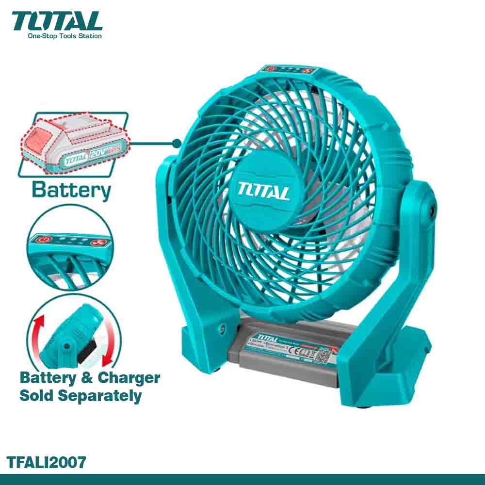 TOTAL Cordless Fan 20V (Solo)