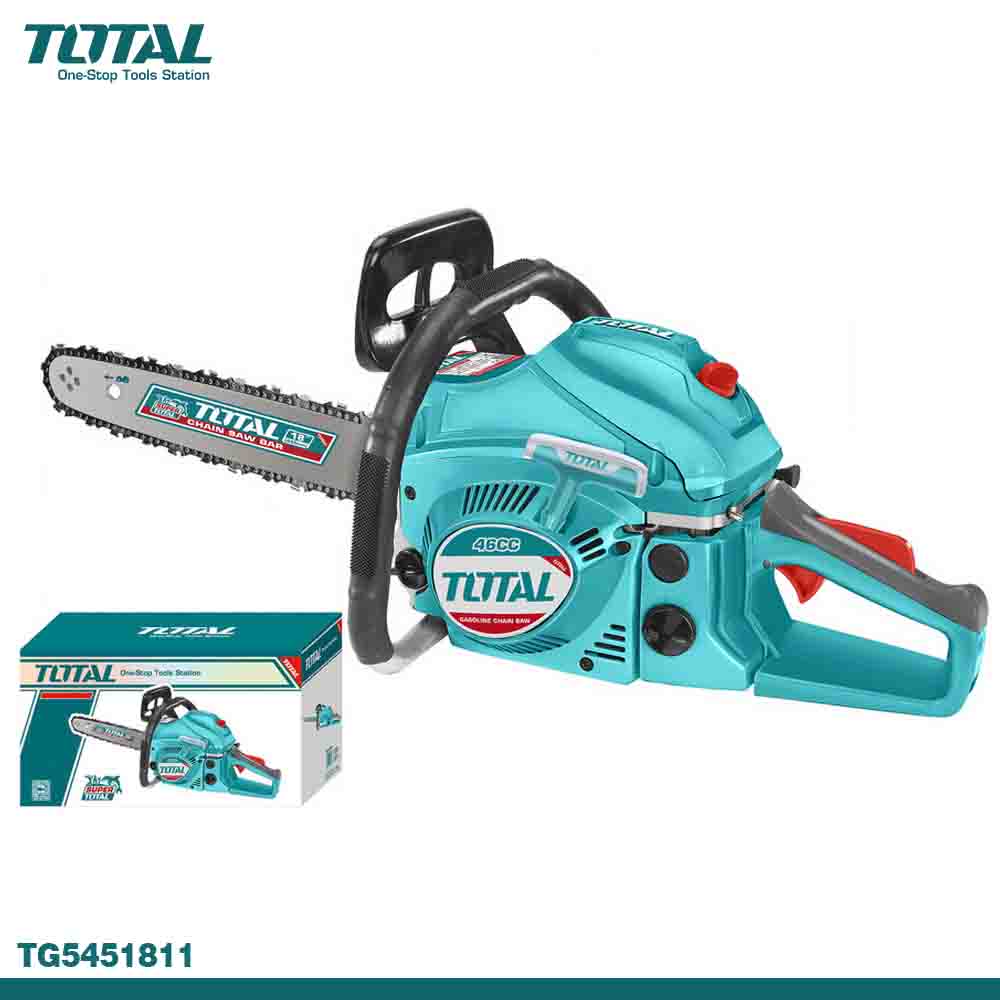 TOTAL Gasoline Cutting Chain Saw