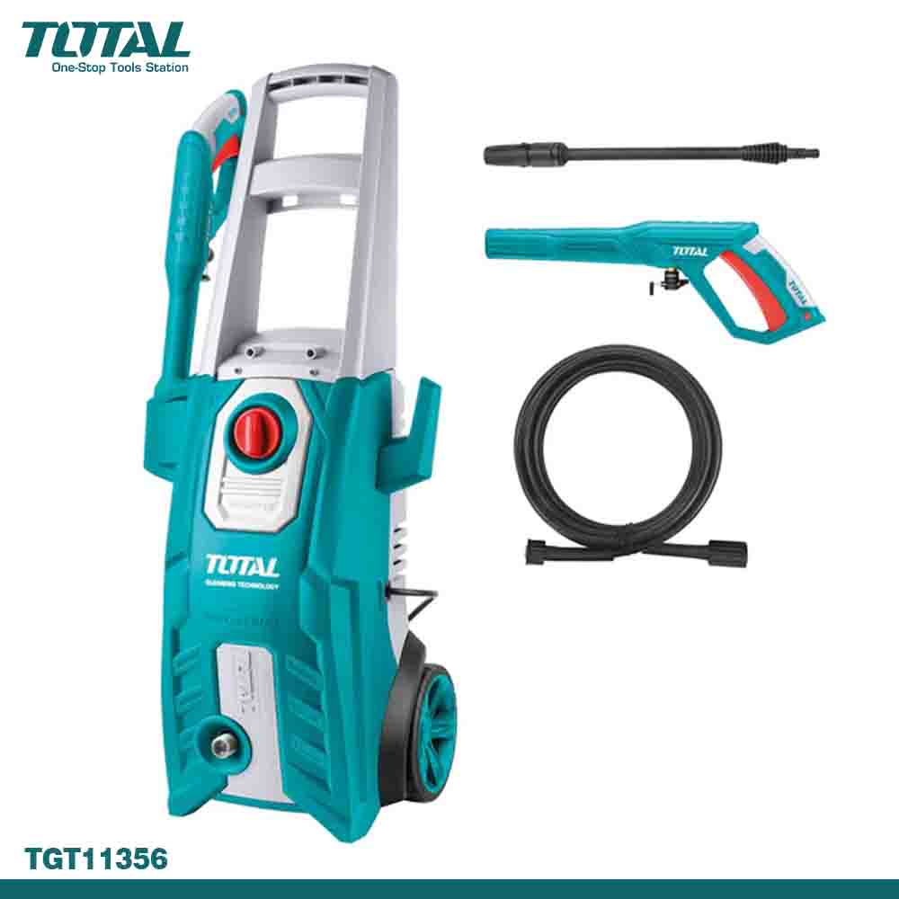 TOTAL Heavy-Duty High Pressure Washer 1800W 150Bar