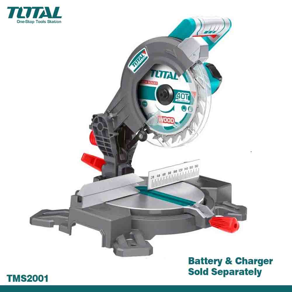 TOTAL Cordless Mitre Saw 20V (Solo)