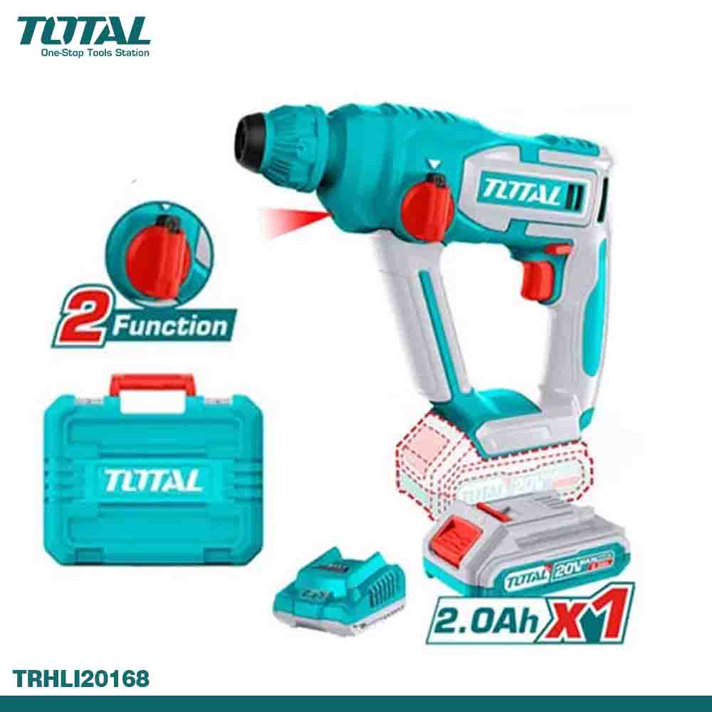 TOTAL Cordless Rotary Hammer 20V