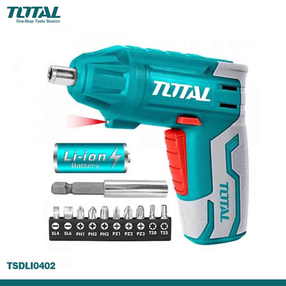 TOTAL Cordless Screwdrivers (4V)