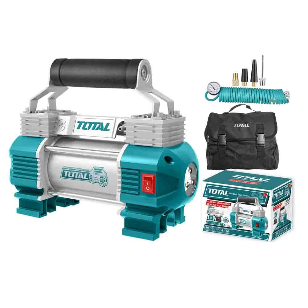 TOTAL Auto Air Compressor (8.2 BAR)