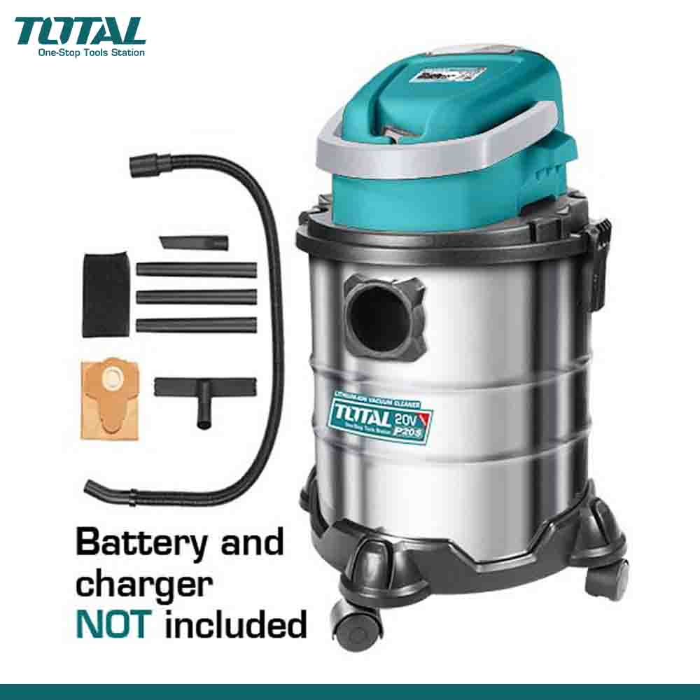 TOTAL Cordless Vacuum Cleaner 20L (Solo)