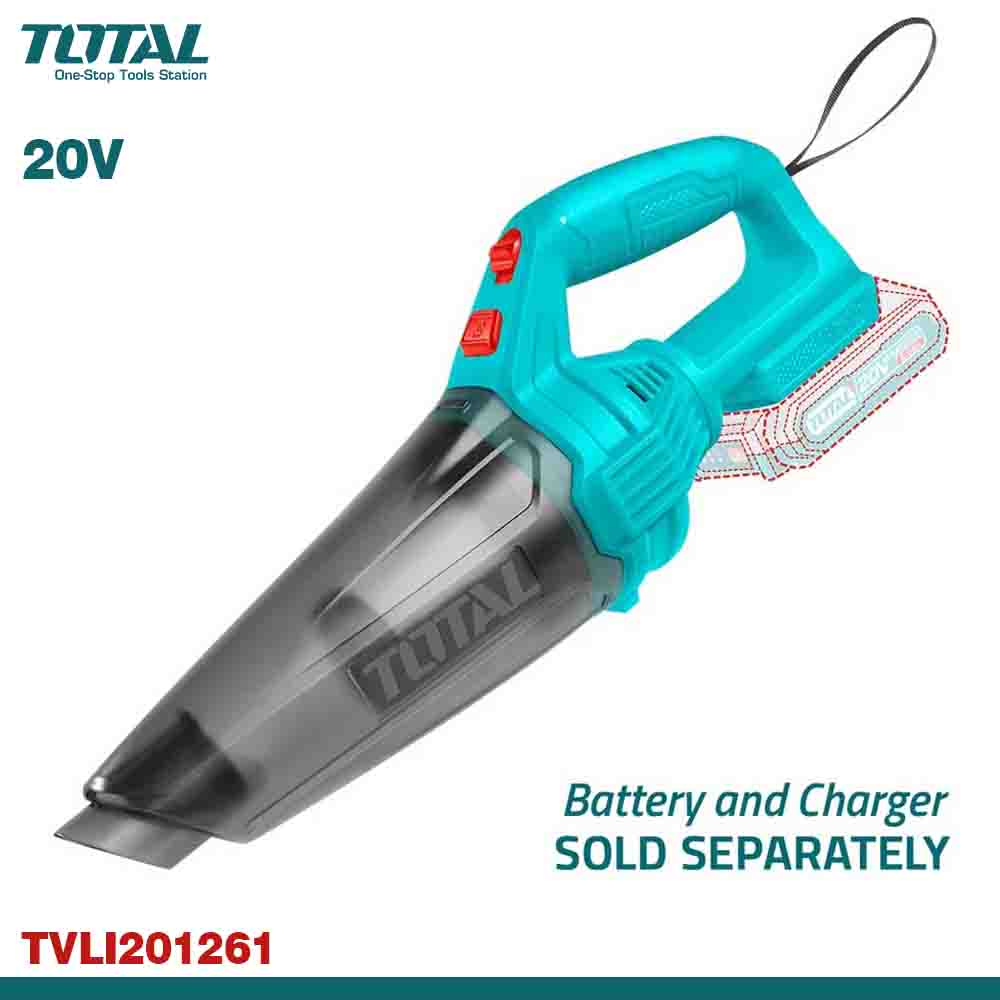 TOTAL 20V Cordless Vacuum Cleaner (Solo)