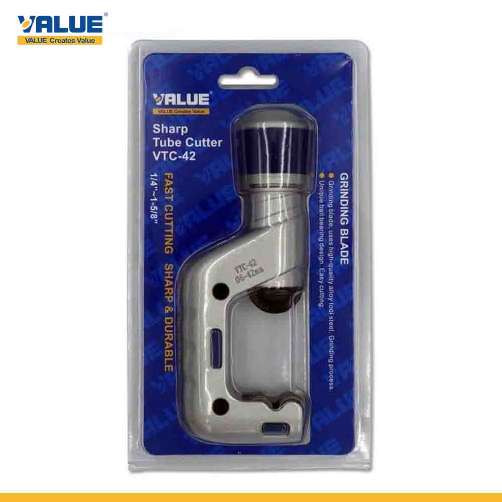 VALUE Sharp Tube Cutter 1/4" ~ 1- 5/8"