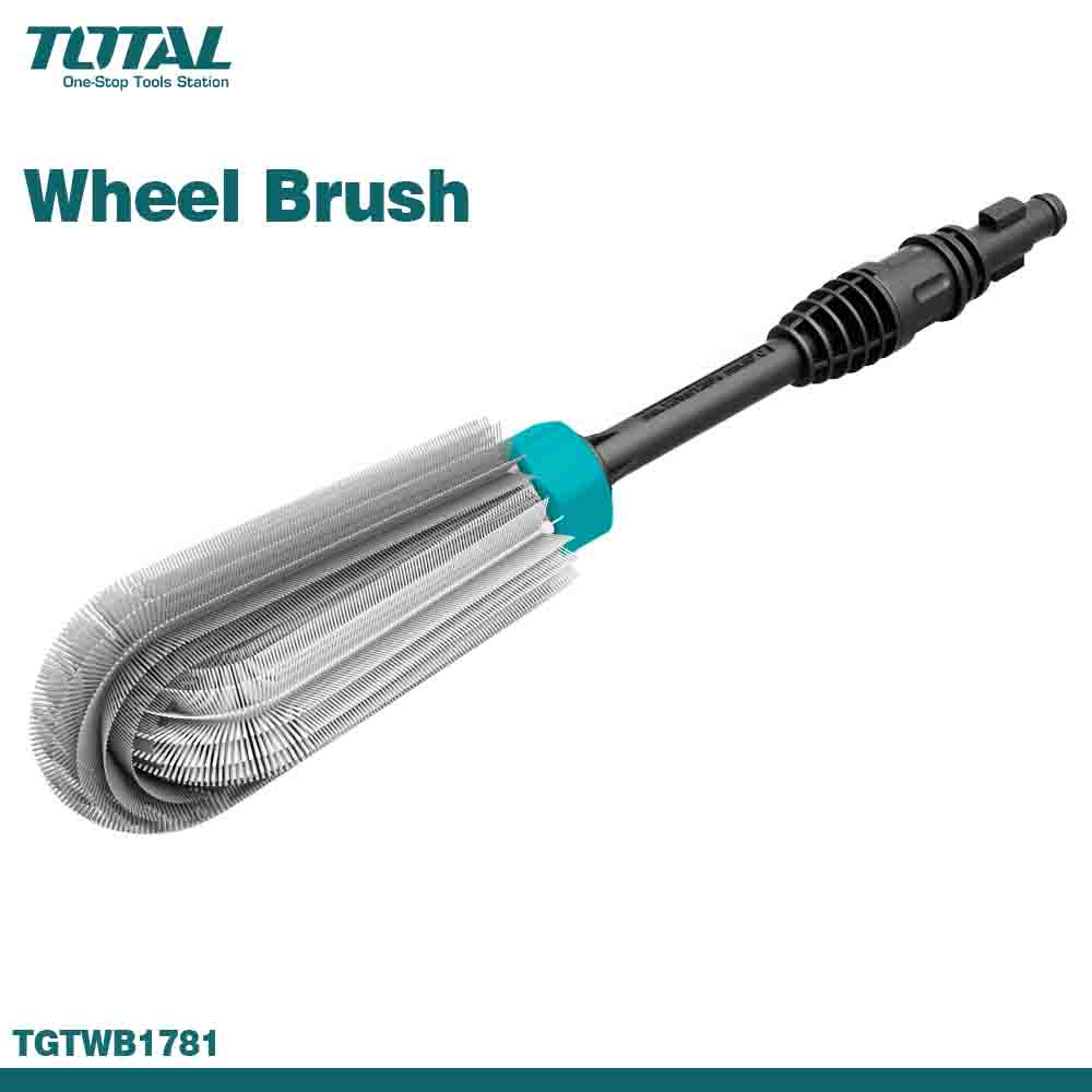 TOTAL Pressure Washer Wheel Brush