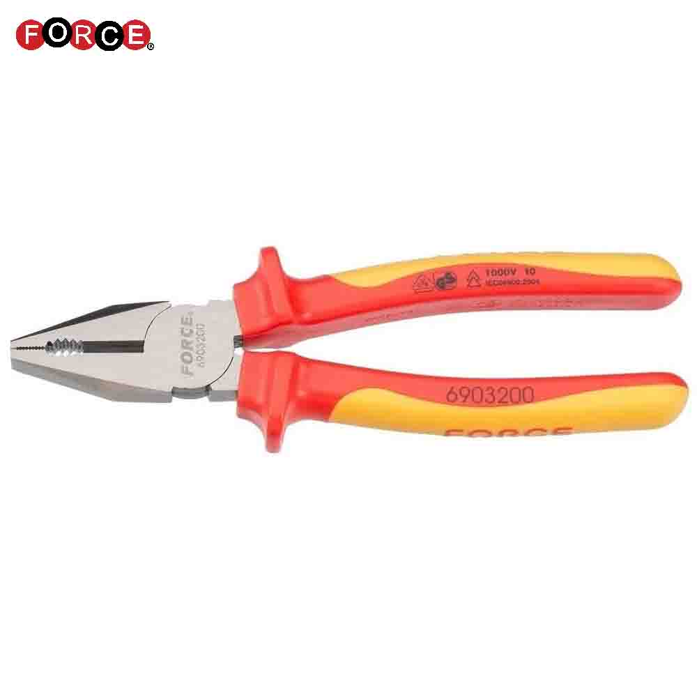 Force Insulated Combination Plier 200mm