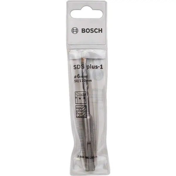 Bosch SDS-plus-1 hammer drill bit 6 x 50 x 110 mm